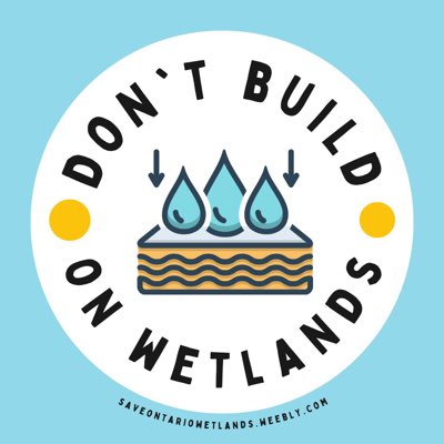 #NewProfilePic #SaveOntarioWetlands #StopBill23 #StopUrbanSprawl