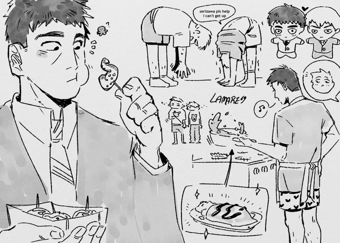 serizawa thingies I did this week :^] 
