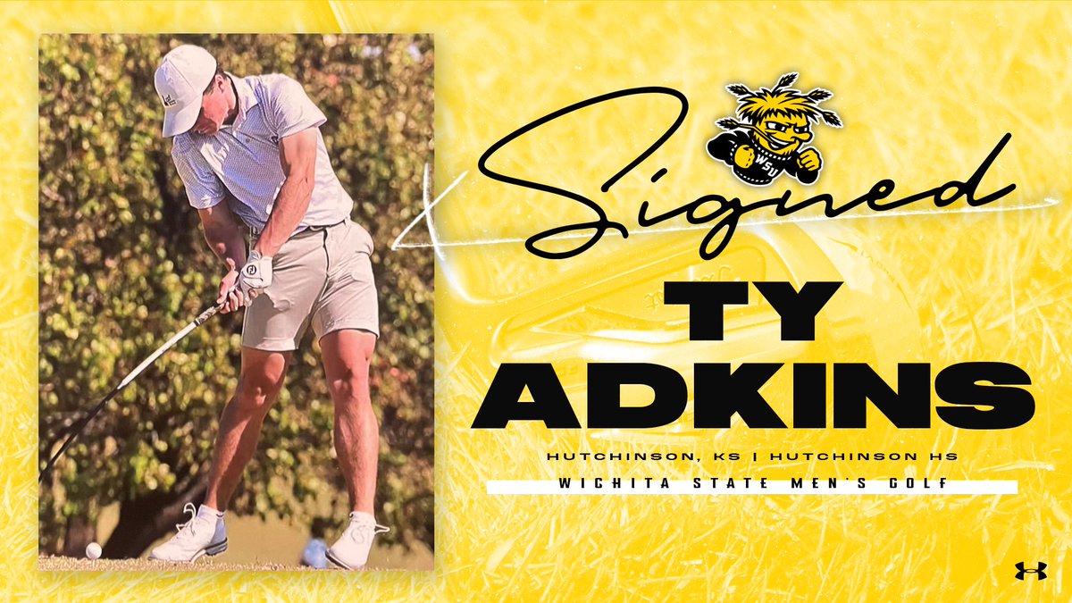 GoShockersMGLF's tweet photo. A record-setting Salthawk is on board 😎

Excited to see what Ty can do as a Shocker!

#NationalSigningDay ✍️ https://t.co/J9lxvrapma