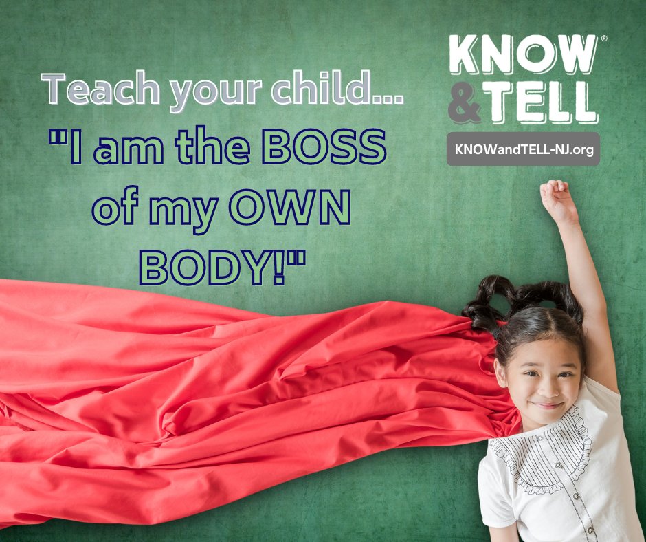 njcainc's tweet photo. As the holidays approach and families plan gatherings, now is a great time to teach and remind children that their bodies are their own and to tell if someone makes them feel uncomfortable or unsafe. 

#KnowAndTellNJ #childabuseprevention #childsafety https://t.co/RVaTnfQm33