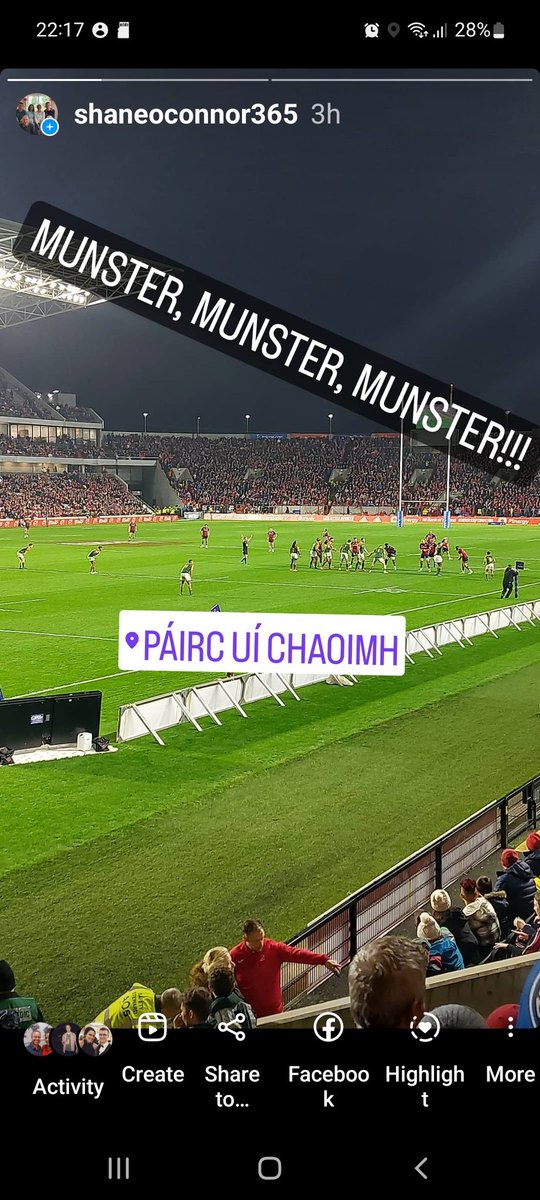 Cracking game of rugby in @PaircUiCha0imh tonight.  Great atmosphere. Brilliant stuff from some of the Munster young lads. Bright futures ahead. 

#MUNvRSA #SUAF