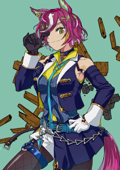 勝負服のデザインとても好き#ウマ娘 #タニノギムレット 