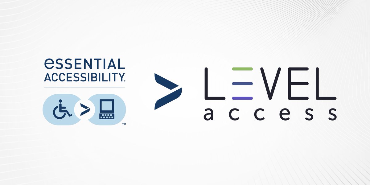 Hot off the presses! We can finally share that our new, consolidated company will move forward under the Level Access name. We’ll be preparing our merged website and digital presence over the coming months. Learn more about our decision and what’s next:
hubs.la/Q01s36F90