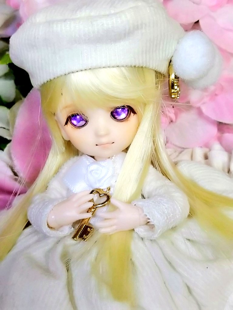 ミニスウィーツドール あまむす オビツ11 （恋鞠堂様製ドレス）①