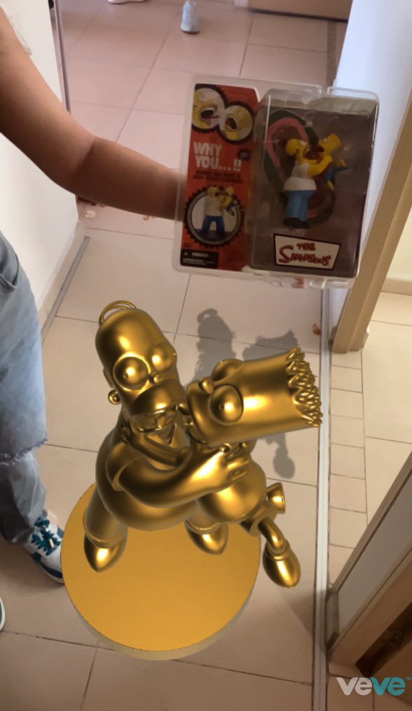 Finally Homies my physical version of my favorite NFT on <a href="/veve_official/">VeVe | Digital Collectibles</a> #vevefam ! Why you made by McFarlane Toys in 2007! LFG 🔥