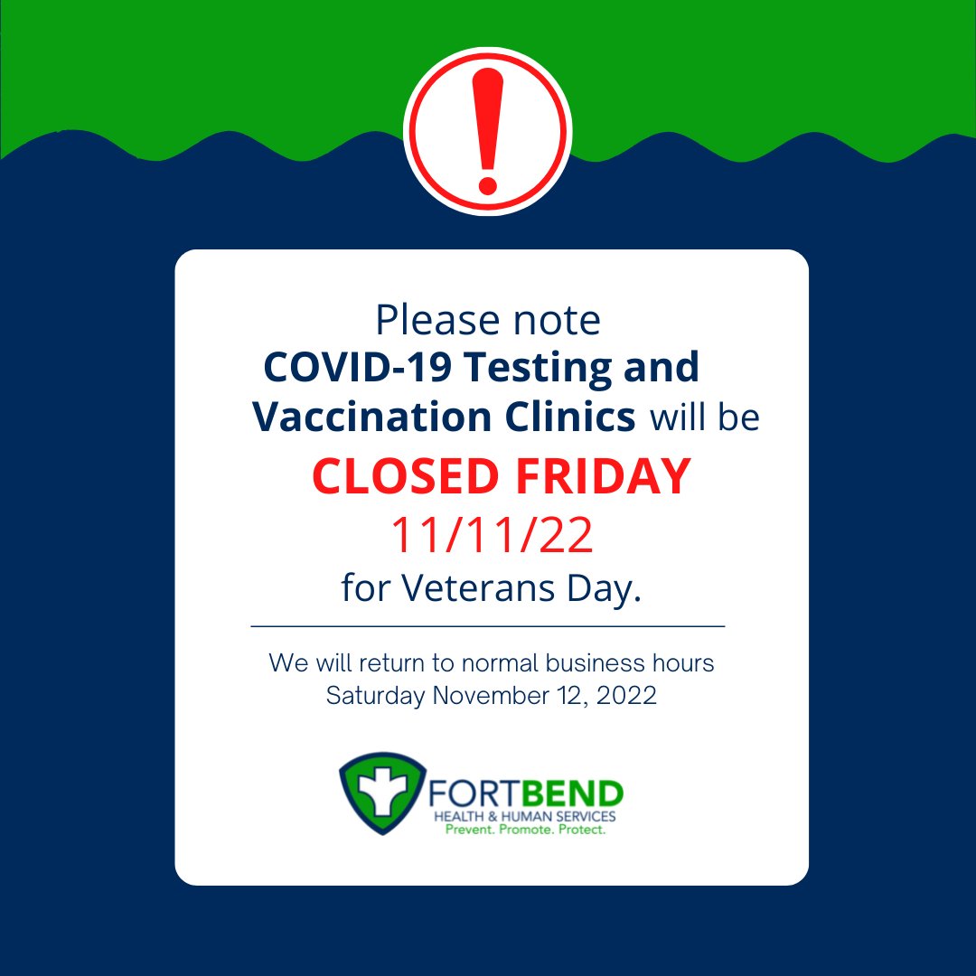 Fort Bend County Health and Human Services on Twitter "All COVID19