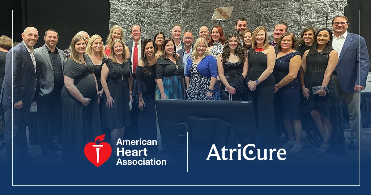 AtriCure's tweet photo. Celebrating our partnership with the @AmericanHeart for the 28th annual Twin Cities Heart Ball. A special thanks to @Elmouelhi for his leadership in building healthier lives and communities as part of the event’s Executive Leadership Team! https://t.co/NP6pEeMKhN
