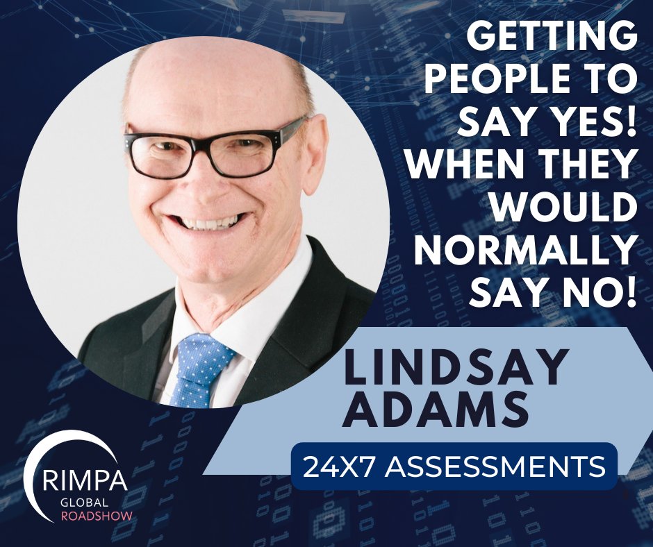 RIMPAGlobal's tweet image. Joining us in Canberra we have Lindsay Adams on how to better communicate with people you work with and how to change others&apos; perceptions and attitudes to gain agreement and cooperation. 

rimpa.com.au/eventdetails/1…

#RIMPARoadshow #informationmanagement #recordsmanagement