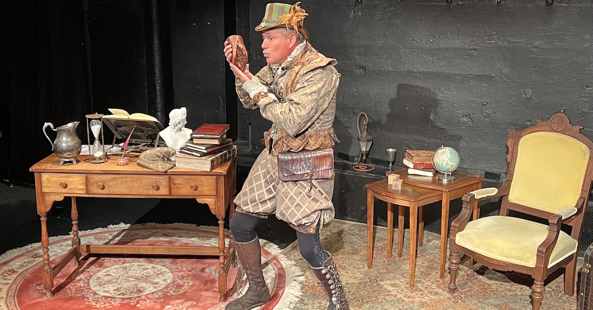 theatermania's tweet image. REVIEW: THE WILDLY INAPPROPRIATE POETRY OF ARTHUR GREENLEAF HOLMES at the Tank → bit.ly/3A7AVLA