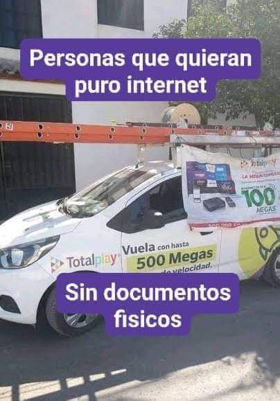 Personas que quieran puro Internet en casa o Internet y Cable?
Sin Papelería Fisica, INSTALACIÓN EXPRESS.
Inbox o WhatsApp wa.me/528715662400