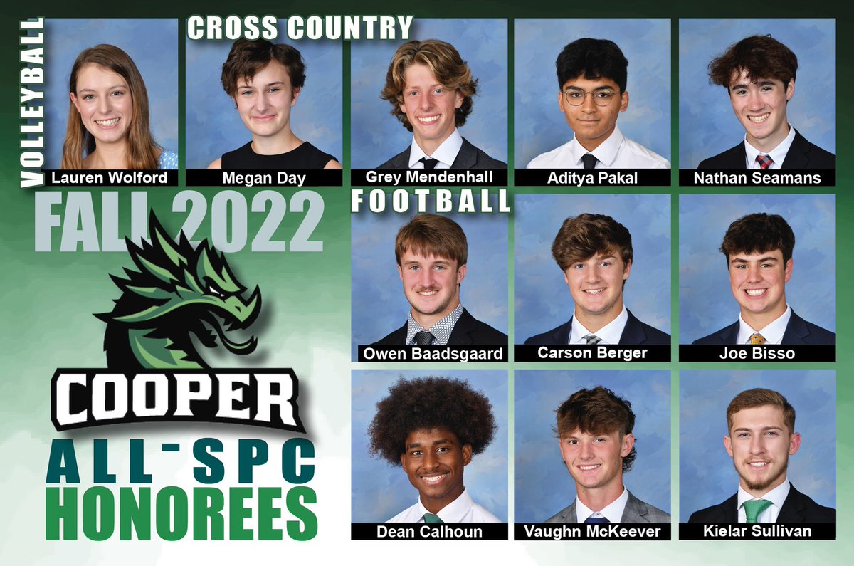 Congratulations to our All-SPC student-athletes! Go Dragons!