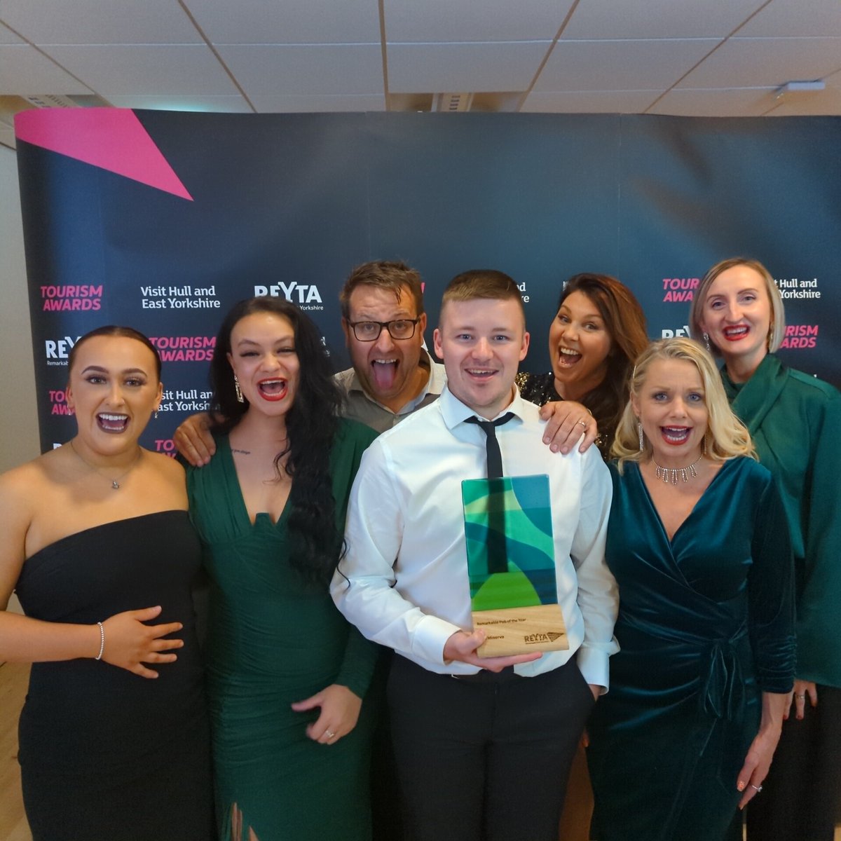 As we reach the final awards, many here have enjoyed a few drinks…but where do you head to find an award winning pint? Easy…winner of the #REYTA2022 for Remarkable Pub…and for this year that is….. <a href="/Minerva_Hull/">Minerva Hull</a> Well done all!!