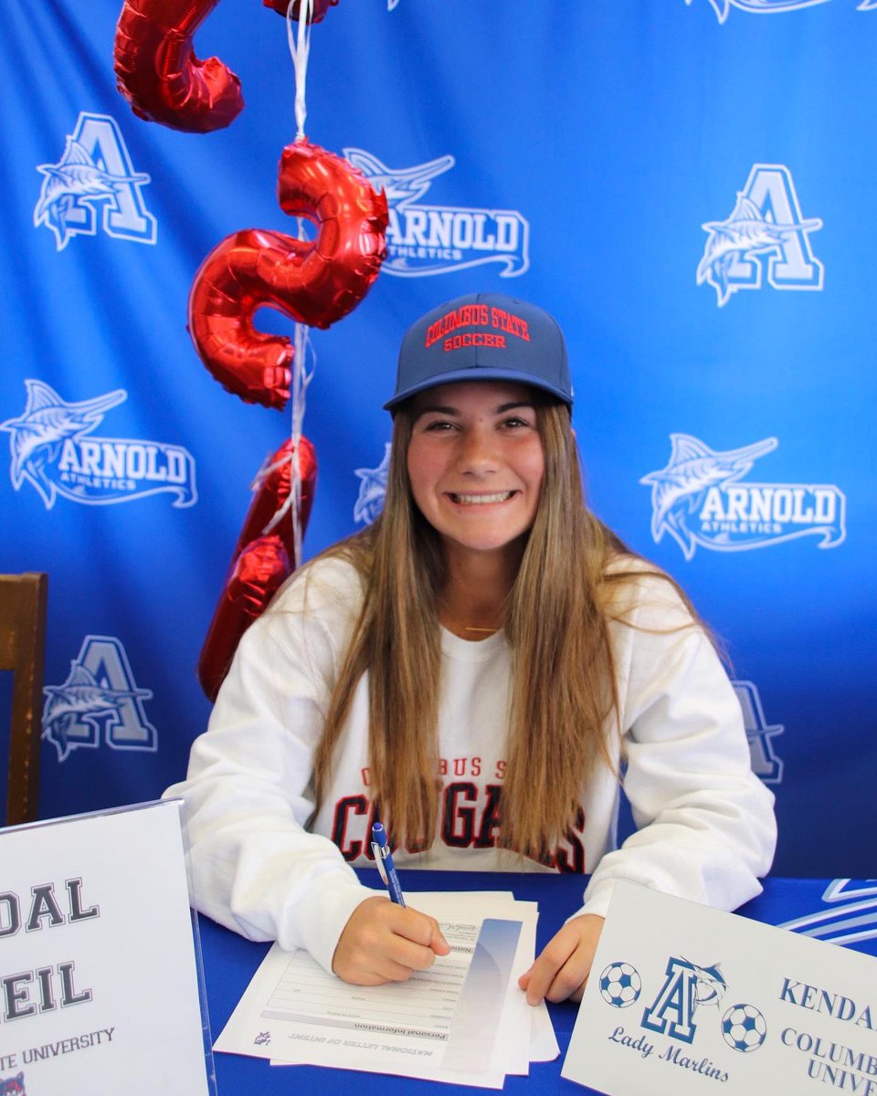 officially a baby cougar!❤️💙 so excited to see what the next 4 years hold! #NLISigningDay