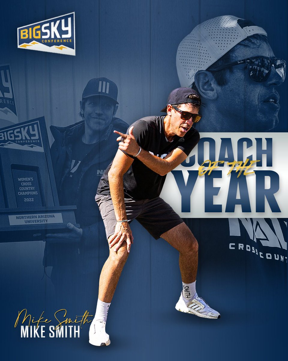 No surprise here, congratulations Coach Smith!

📰 bit.ly/3A5sUGJ

#RaiseTheFlag | #BigSkyXC