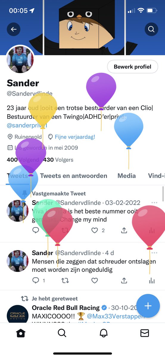 Sander tweet media