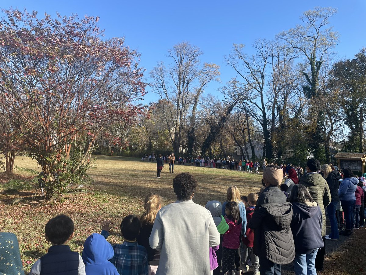 BarcroftFay's tweet photo. Ms. AB and Ms. Demastus led our K-2 @BarcroftEagles in a special morning meeting for Wellness Wednesday! We learned walking is a strategy to help regulate our emotions and practiced. https://t.co/drAbIItvzH