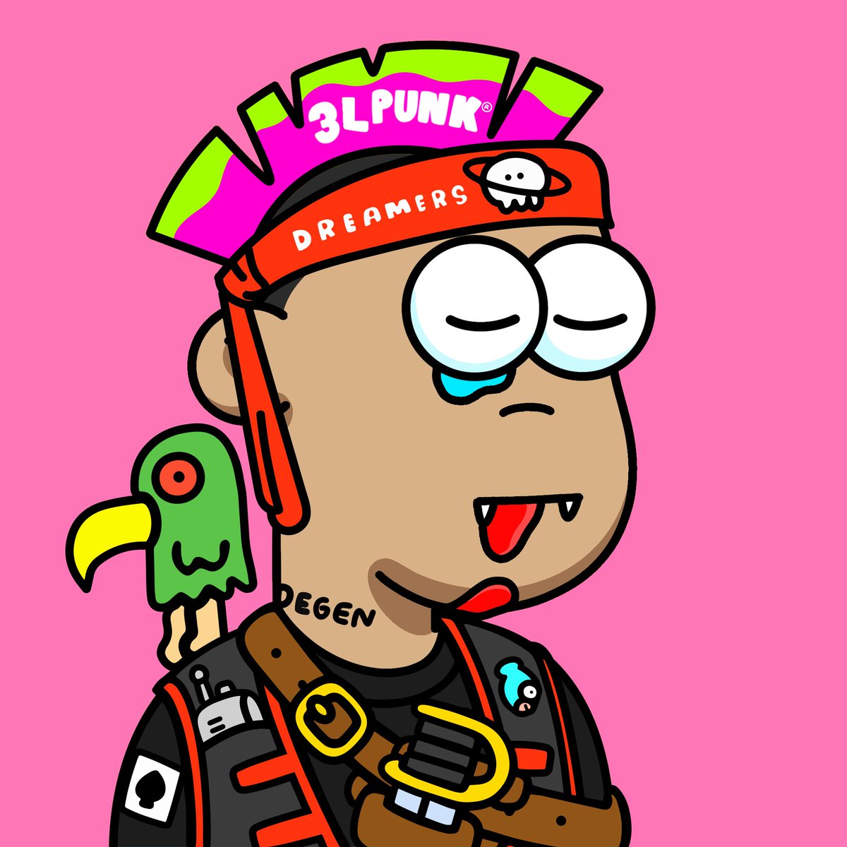 Today 11/11/22 we're going to mint the 12 ships of the DegenDreamers Navy, it will be a lifñce where we'lul raffle all the reward between the captains and the crew, thank you @jwoll_ for creating and guiding this activity for 64 members of the family of <a href="/3LandersNFT/">3Landers 👀</a> 👀⚡🚢🏴‍☠️