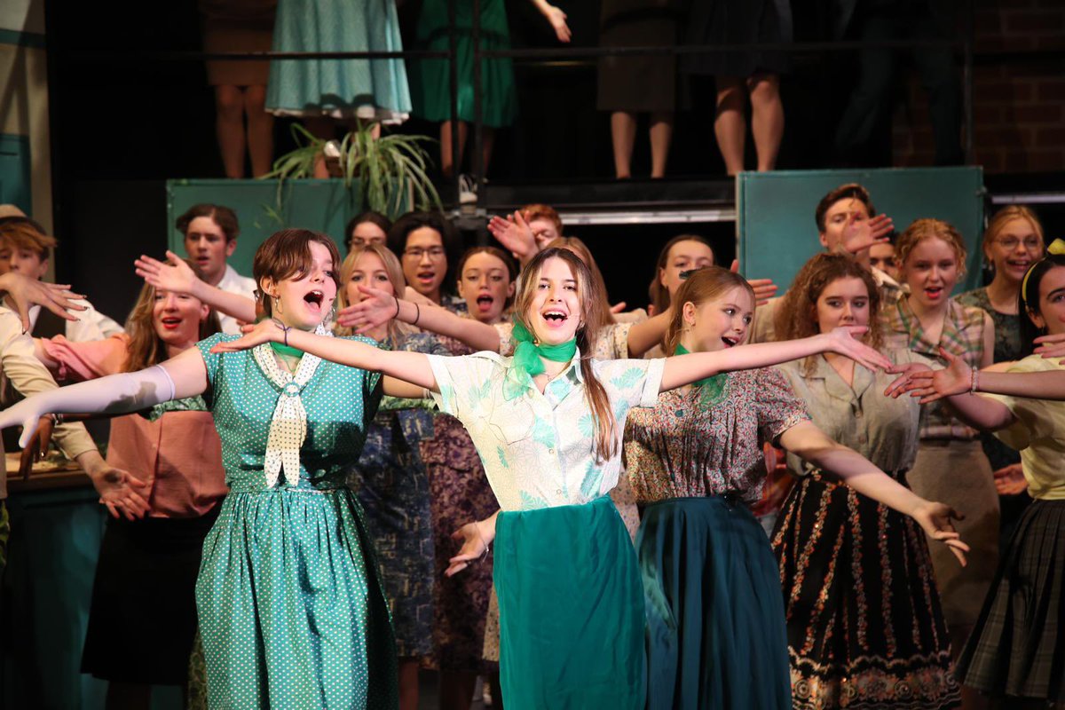 warminstermusic's tweet photo. Come see our awesome show! One ticket left Friday and just a few for the Saturday Gala (with free Prosecco in the interval) A top cast, awesome music, excellent dancing, fantastic story, brilliant scenery, power, energy…don’t miss out!! @mtishows @Athwarminster https://t.co/562pIl6qRn