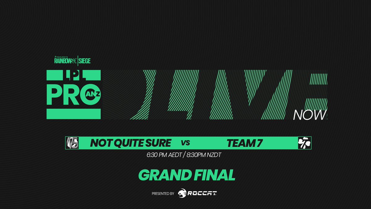 LPL_R6S's tweet photo. The LPL Pro #RainbowSixSiege Season 2 2022 GRAND FINAL is LIVE ON TWITCH!
Not Quite Sure π @Team7tv
π¬ @bluepanda_casts @spudoom
π΄ LIVE NOW!
πΊ https://t.co/oZ6rd7TMPw
#LPLPRO | #LPLR6S https://t.co/gd8Pq2EA3h