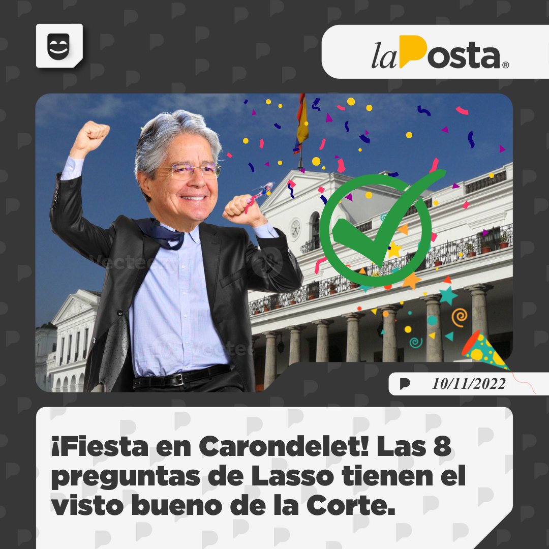 La posta on twitter la corte constitucional dio luz verde a las 8