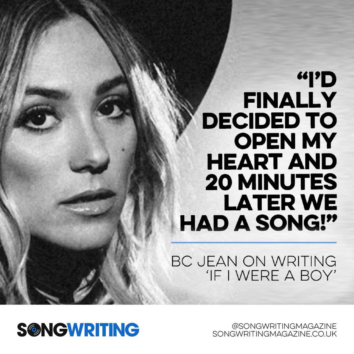 SongwritingMag's tweet photo. “I’d finally decided to open my heart and 20 minutes later we had a song!” — @BCJean
On this day in 2008, @Beyonce released 'If I Were A Boy'. Here's how it was written...
https://t.co/DiEmO5wxMR
#beyonce #ifiwereaboy #bcjean #songwriting #songwriter https://t.co/JvjChg3Kns