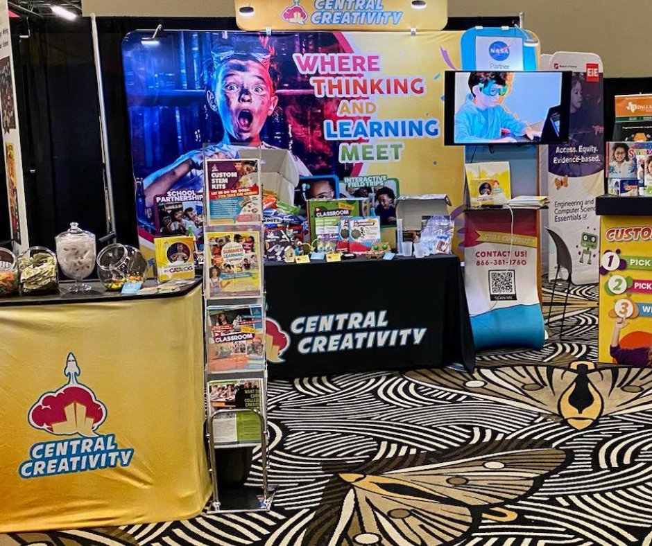 CntrlCre8ivity's tweet photo. Central Creativity is at CAST (Conference for the Advancement of Science Teaching) in Houston, TX today through November 12!
#centralcreativity #CAST #houstontexas #scienceeducation #stem #STEM #stemforkids #TXsciencestat #TXscienceSTAT @TXScienceSTAT https://t.co/RmYIWmrBKb