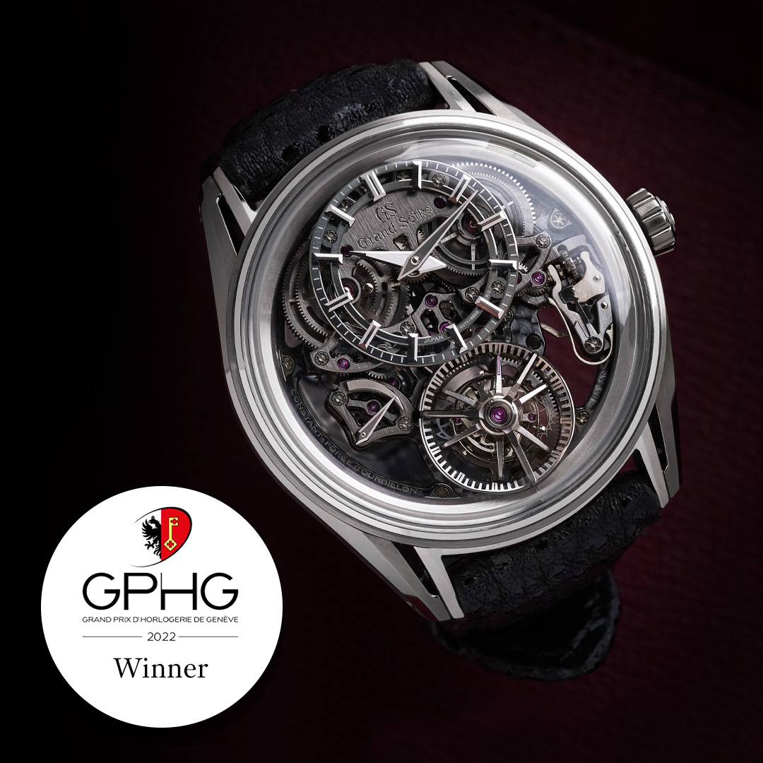 Grand Seiko is proud to announce that Kodo Constant-force Tourbillon #SLGT003 has been awarded the Chronometry Prize at the 2022 @fondationgphg, watchmaking’s most prestigious awards ceremony. Learn more about Kodo here: bit.ly/3Biso85