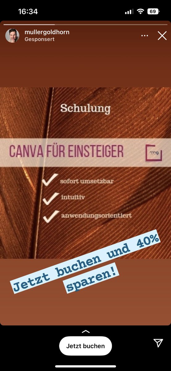 Ist meine gesponserte Instagram Werbung ein Joke oder eine Beleidigung?