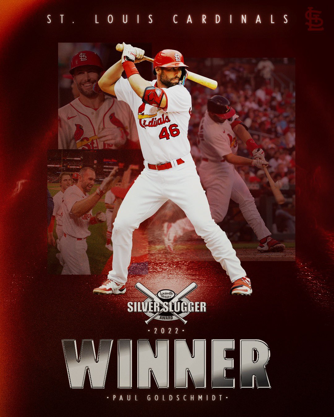 St. Louis Cardinals on X: Another 🏆 for Goldy!