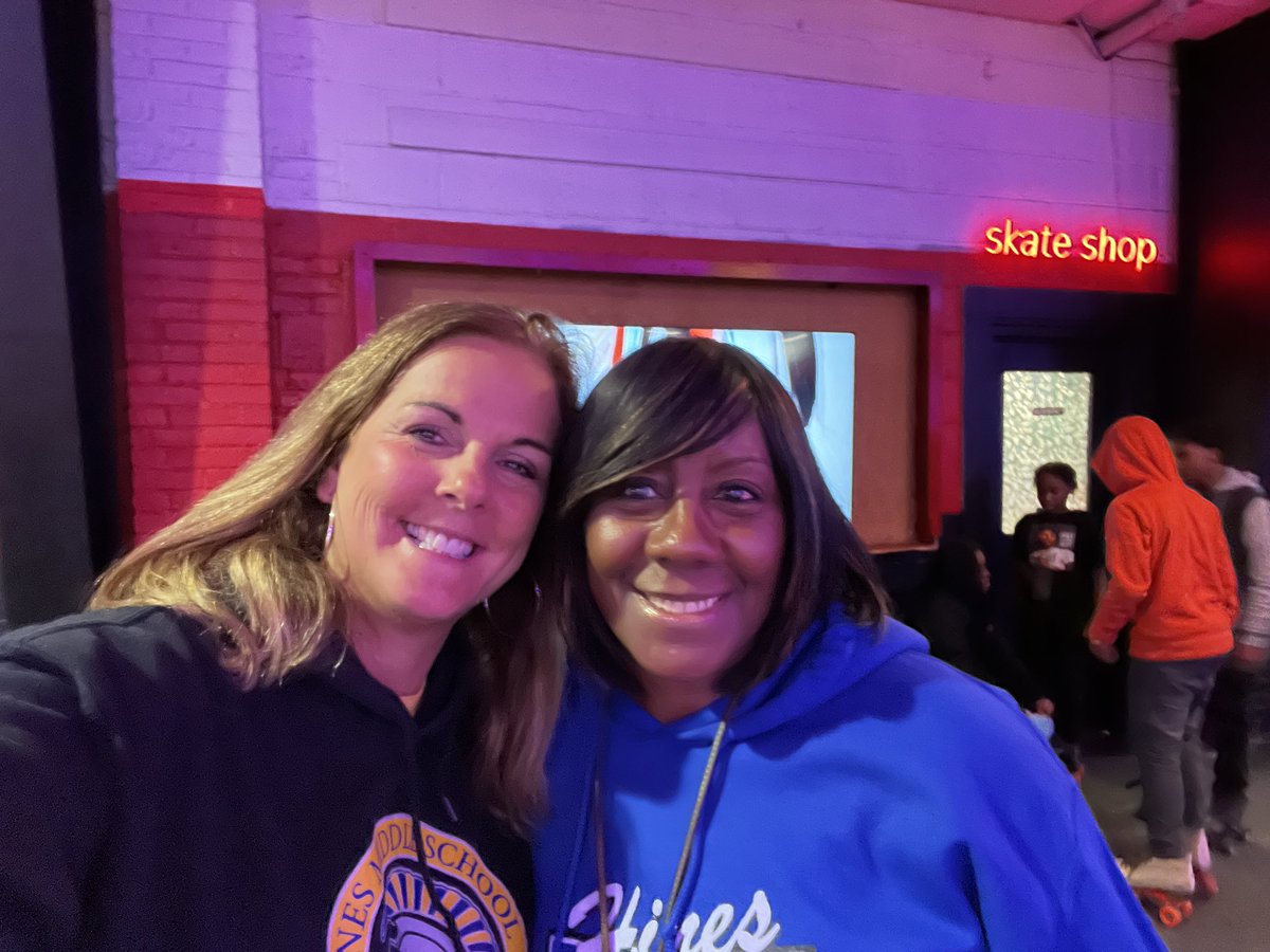 <a href="/HinesSpartans/">Hines Middle School</a> takeover the Main Street Skating Rink for Family Night. #hinesiswheretheheartis <a href="/KristelEpps/">Kristel Epps</a> <a href="/HoracettaH/">Horacetta Harmon</a> <a href="/FeliciaFBarnett/">Dr. Felicia F.  Barnett</a> <a href="/NNPSYouthDev/">NNPS YouthDev</a> @bcadamsworld <a href="/NNPSLeads/">NNPS School Leadership</a> <a href="/CKirsteatter/">Coach.Kirsteatter</a> <a href="/Sarrington529/">Stephen A. Arrington</a>