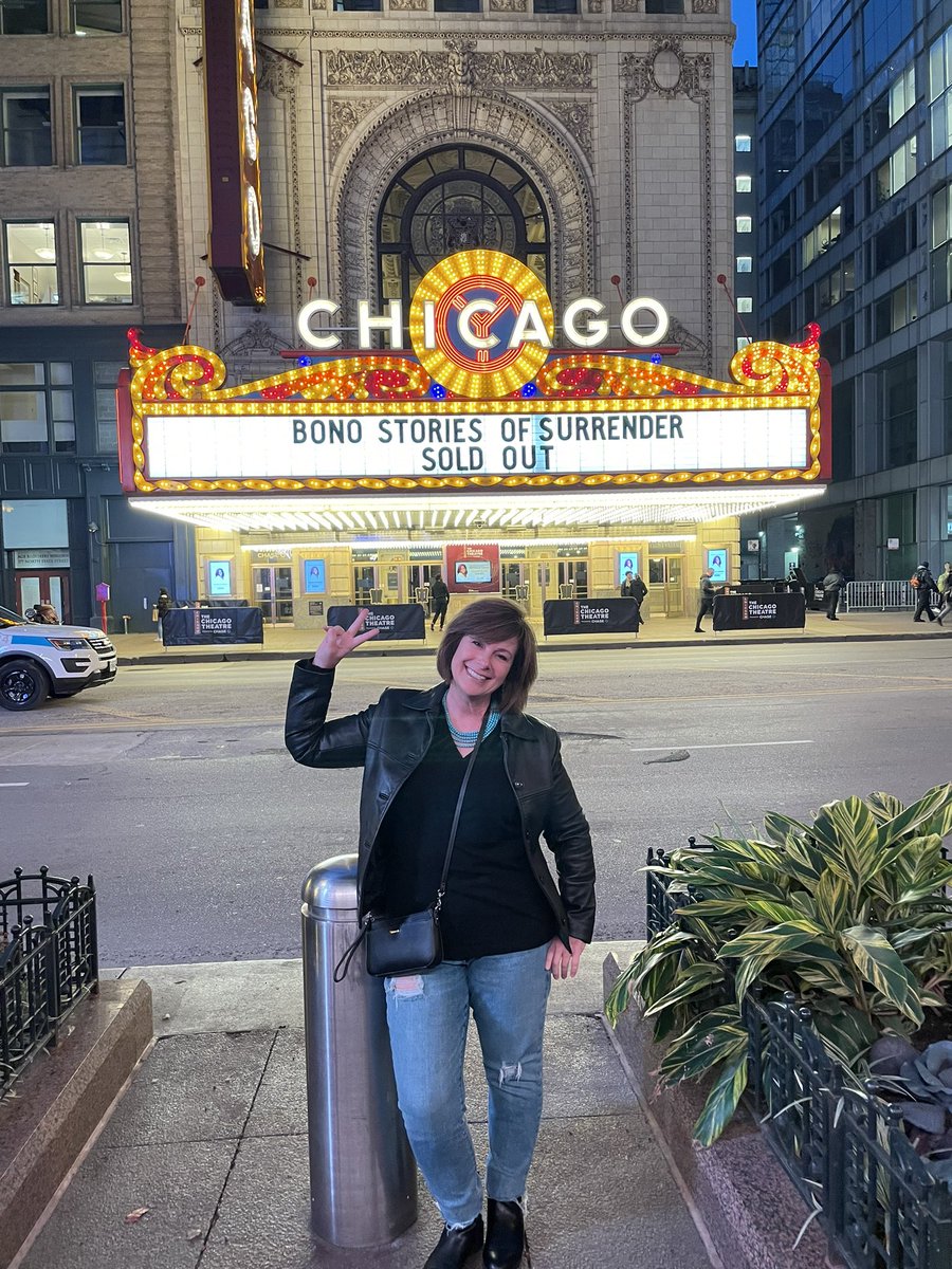 tschieff's tweet image. Beyond amazing evening for this intimate experience to hear Bono not as a rock star but as the amazing talented storyteller he is. His stories and songs mixed with my U2 memories had me laughing, crying and feeling much love for this gift to the world. @U2 #Bono #Surrender