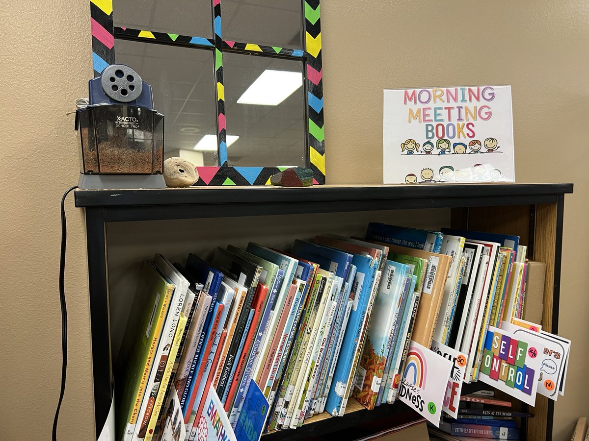 Lamar’s library has an awesome SEL section for staff to book shop from 😍