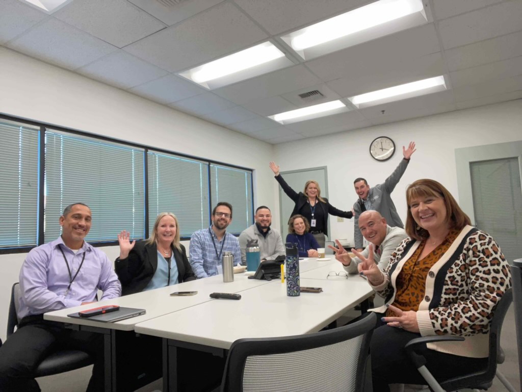 Some serious collaboration happening in Placer County today! Pictured: the #PlacerPBIS team joined by #PBISCA leaders from @ShastaCoe and <a href="/KCSOS/">KCSOS</a>. It's always great to work with you all!