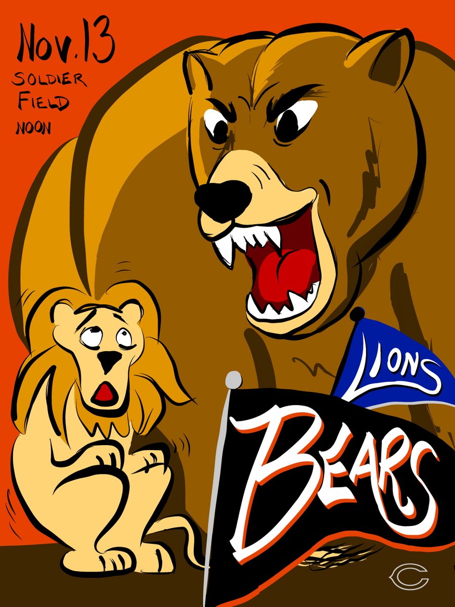 ChicagoBears's tweet photo. Scaredy cat https://t.co/e4bd40WGqP