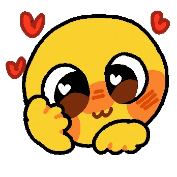 the difference from my first emoji to one of my latest ones is so fun to me tbh… giving them more color makes it look even squishier 