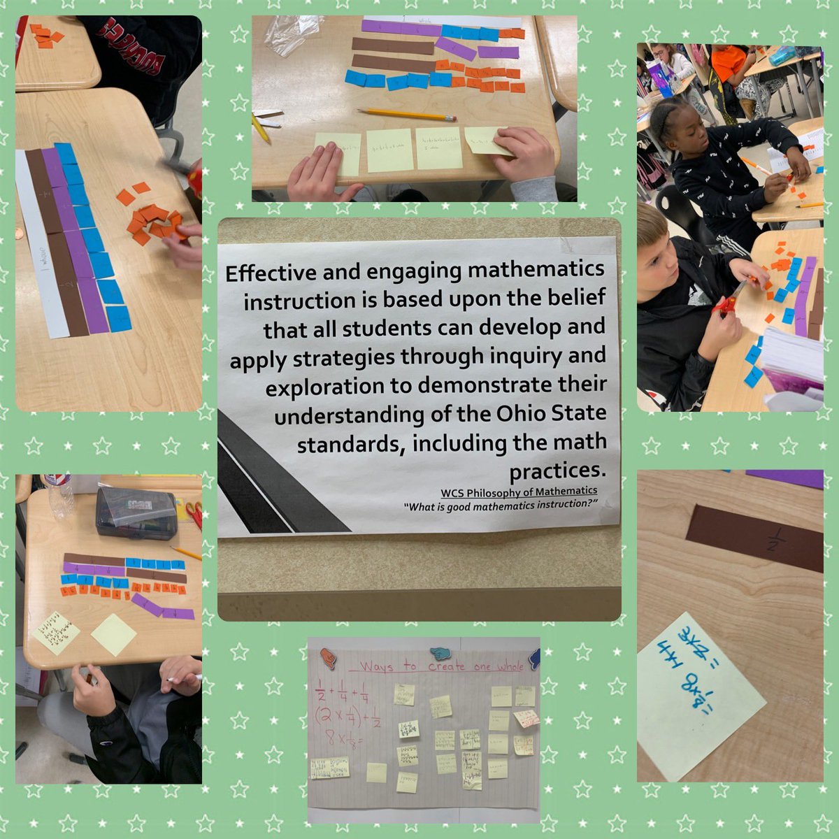 Mrs Tina Henderson WCS (@mrshendersonwcs) on Twitter photo Students creating individual fraction kits and exploring relationships between fractions and writing equations using fractions. #LincolnPrideWCS <a href="/warrenschools/">Warren City Schools</a> <a href="/MLCmath/">Math Learning Center</a> Students creating individual fraction kits and exploring relationships between fractions and writing equations using fractions. #LincolnPrideWCS <a href="/warrenschools/">Warren City Schools</a> <a href="/MLCmath/">Math Learning Center</a>