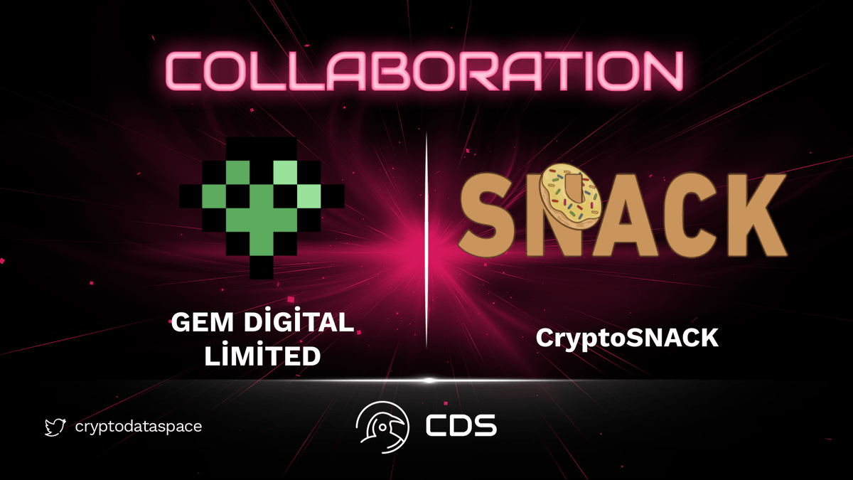 Cds_Partnership's tweet photo. GEM Digital Limited Promised 50 Million Dollar Investment in Crypto SNACK You can reach our article where we explained the details from the link beloww👇

@CryptoSnack_ @rcde1999

https://t.co/Hppiqz01Ar

#blockchain #blockchainnews #metaversenft #collaboration https://t.co/kQVQLmuyqQ