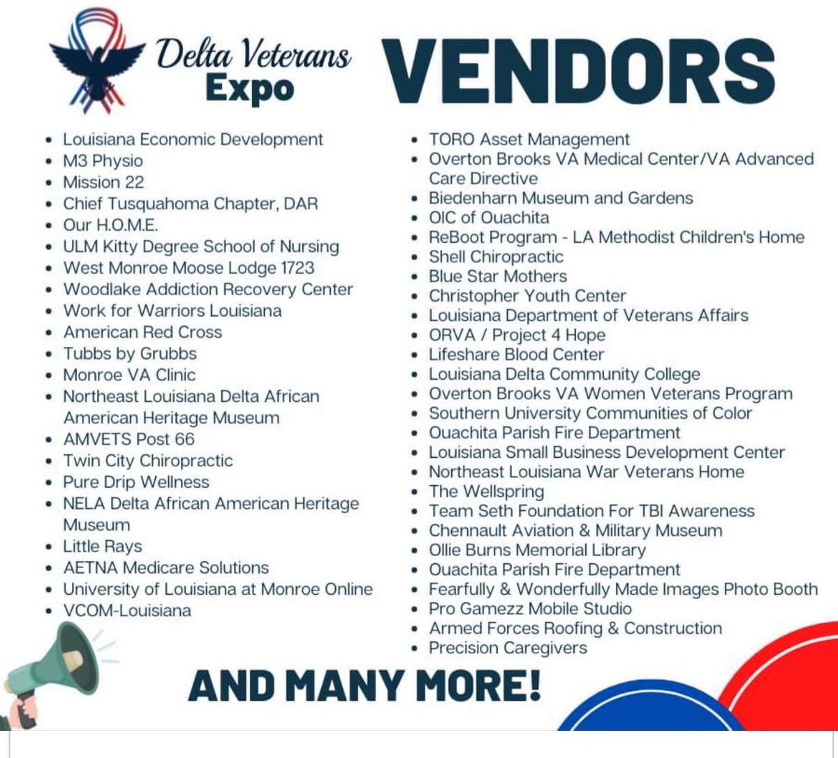 NLDAAHM's tweet photo. West Monroe Convention Center Saturday, November 12th from 12pm to 3pm! https://t.co/6blfvXyRsX