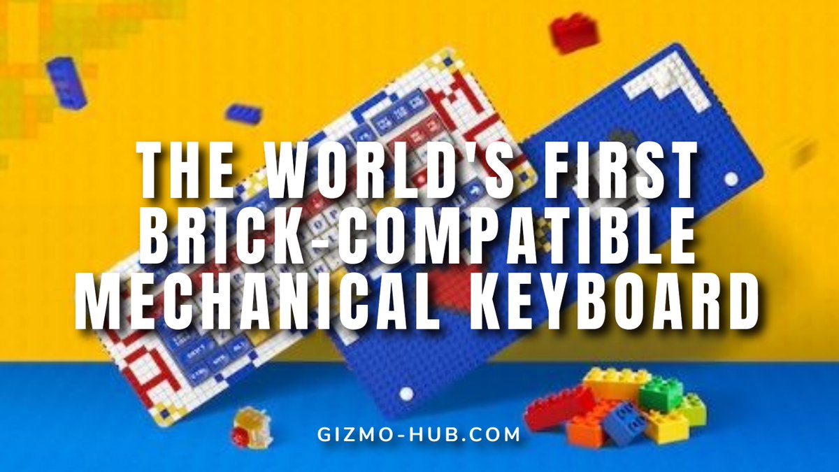 HubGizmo's tweet image. PIXEL : THE WORLD&apos;S FIRST BRICK-COMPATIBLE MECHANICAL KEYBOARD | #Kickstarter | Gizmo-Hub.com

➤ Pre-Order the Pixel Keyboard - melgeek-pixel.kckb.st/cc1d64df
➤ Watch Video - youtu.be/X4uFYk0wHVM

#pixelkeyboard #lego #keyboard #gadgets #mechanicalkeyboard #crowdfunding