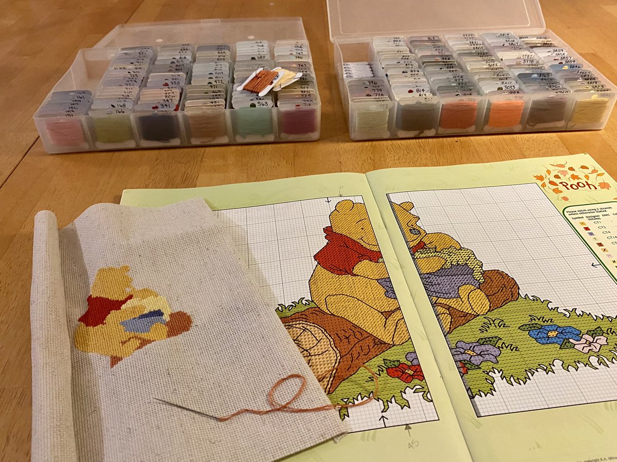 tateellen's tweet photo. #findjoyineachday 
Pooh progress https://t.co/hdM8HqcXbp
