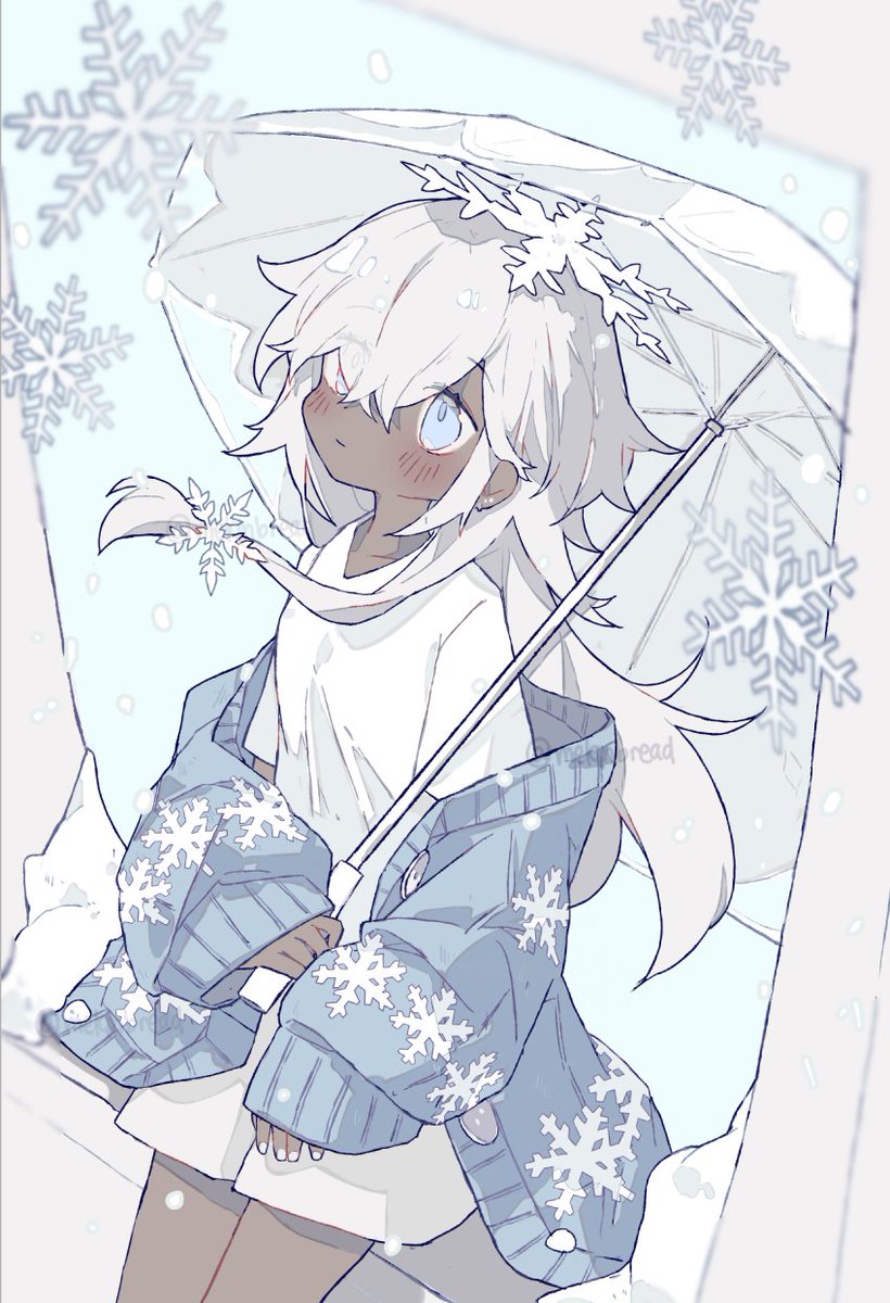 「as the snow softly falls  」|Melan @ gacha gamin'のイラスト