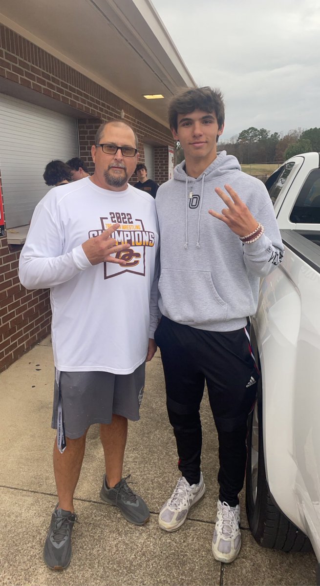 Tomorrow our Wolverines are headed to State Playoffs &amp; it’s a great opportunity to recognize the WBL Student of the Week, Brody Cooper. He’s a natural leader, with a work-ethic that is appreciated by the staff, teachers, &amp; coaches at DCHS. He makes Dade County WOLVERINES proud!