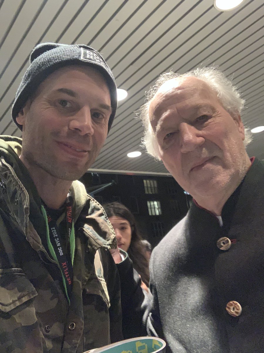 Selfie with #WernerHerzog <a href="/DOCNYCfest/">DOC NYC</a> I can die peacefully now... what a legend #documentary #docnyc 🐐