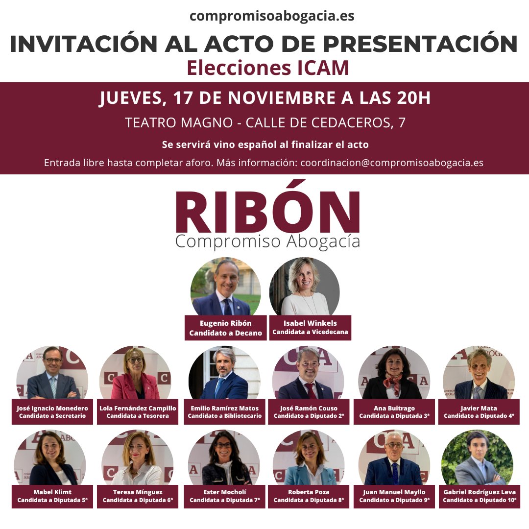 Compromiso Abogacía tweet media