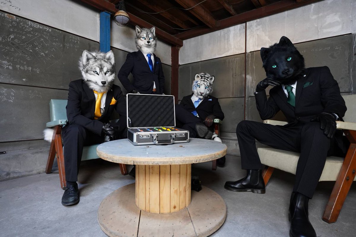 メラク/Merak (@nico_w_tiger) on Twitter photo 猛虎会幹部、集合
🐺 <a href="/Wolf_Painter720/">月之介/Tsukinosuke</a>
🐺 <a href="/Larry_0404/">ラリー(Larry)</a>
🐺 <a href="/urocyon_rsk/">もちふわ狼助</a>
📸 <a href="/wizz_403/">𝕨𝕚𝕫𝕫</a>
#創造トリアノン
#kemonoline
#FursuitFriday
#ケモノマフィア 猛虎会幹部、集合
🐺 <a href="/Wolf_Painter720/">月之介/Tsukinosuke</a>
🐺 <a href="/Larry_0404/">ラリー(Larry)</a>
🐺 <a href="/urocyon_rsk/">もちふわ狼助</a>
📸 <a href="/wizz_403/">𝕨𝕚𝕫𝕫</a>
#創造トリアノン
#kemonoline
#FursuitFriday
#ケモノマフィア