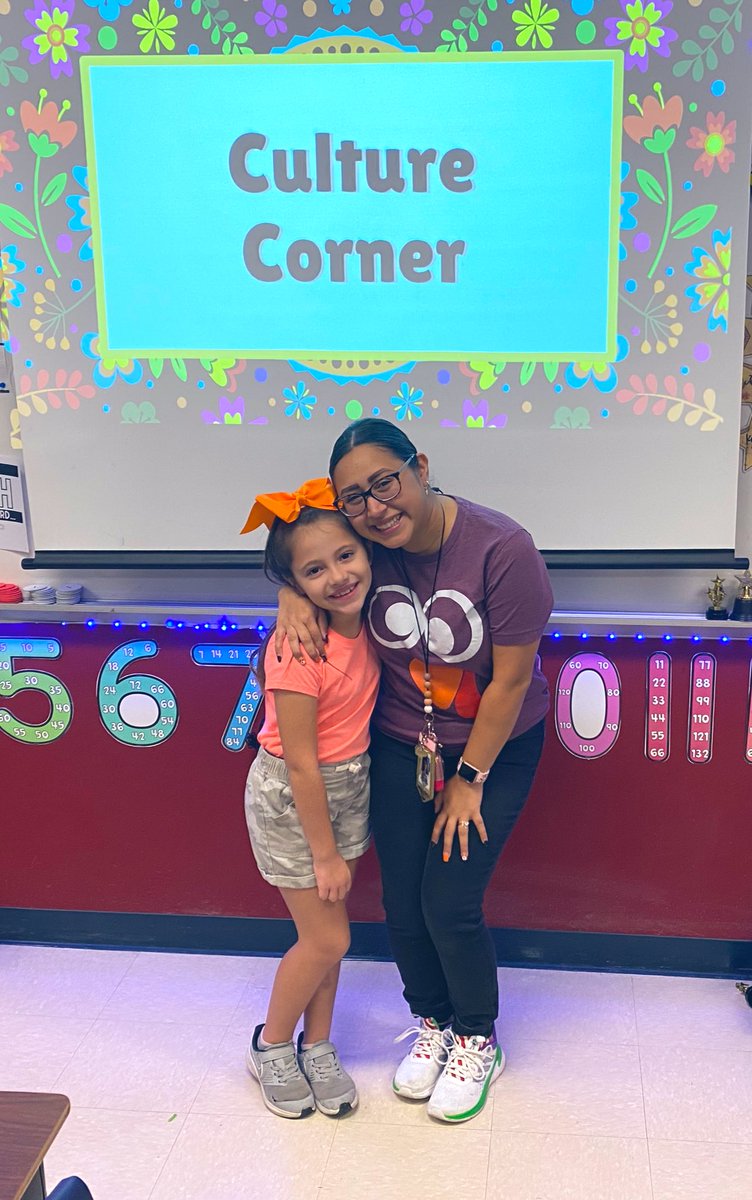 MrsGteachwithme's tweet photo. Culture corner was so great today. So heartwarming when you hear that your student’s family traditions are similar to yours 🥲 thank you, @Matildas222 @megalcalastyles for being there! @NISDCarnahan https://t.co/VutK51e5Gm