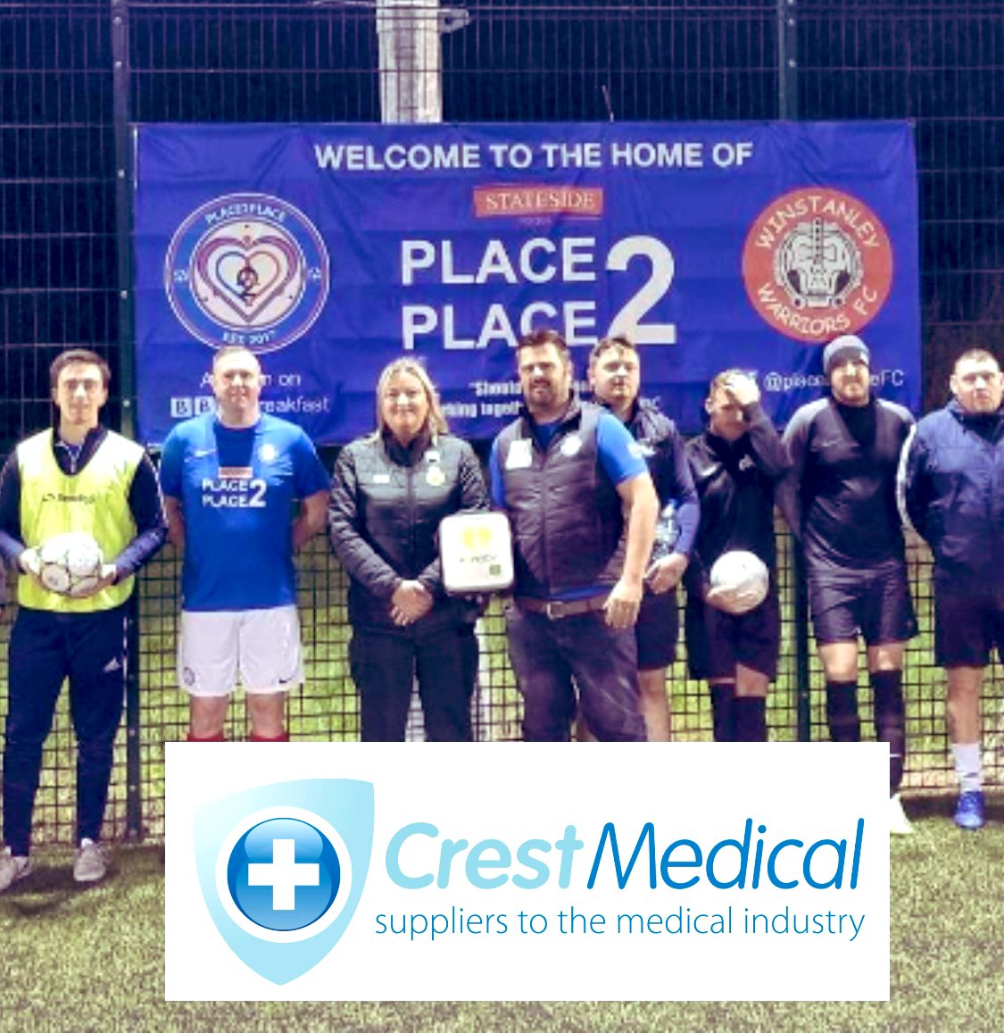 Place2placeFC's tweet photo. Another good session 8pm - 9pm these guys were out.  Another bunch 9pm till 10pm

Thank you to @CrestMedicalLTD who recently donated us a Defibrillator.  Tonight the North West Ambulance Service came and did some training with us.  This could save someone’s life so thank you 🙏 https://t.co/rTFBpLnrB5