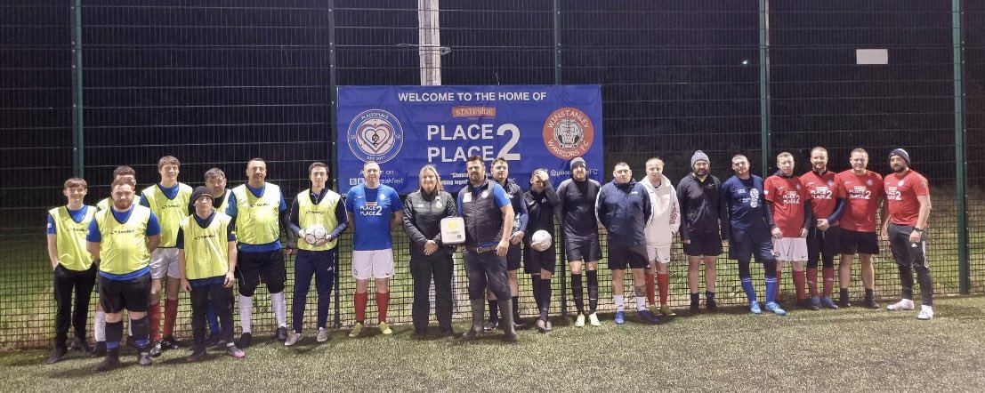 Place2placeFC's tweet photo. Another good session 8pm - 9pm these guys were out.  Another bunch 9pm till 10pm

Thank you to @CrestMedicalLTD who recently donated us a Defibrillator.  Tonight the North West Ambulance Service came and did some training with us.  This could save someone’s life so thank you 🙏 https://t.co/rTFBpLnrB5