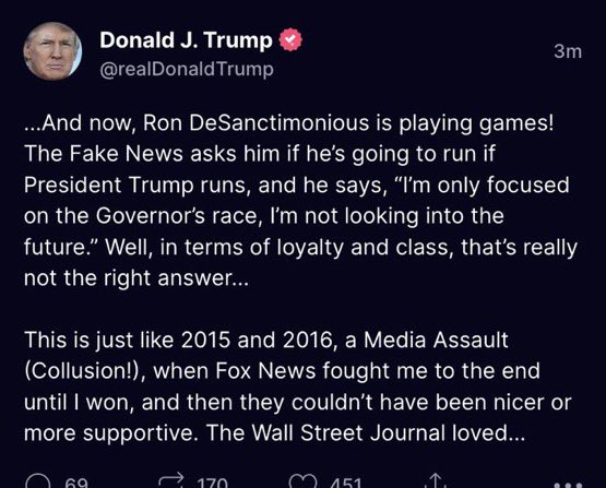 AmandiOnAir's tweet photo. .@GovRonDeSantis is done. https://t.co/V8hmNMhz9B
