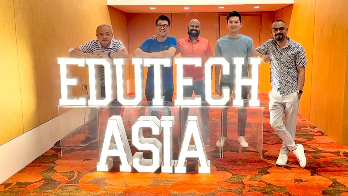 JamfSoftware's tweet photo. We had an incredible week at #EduTECHAsia in Singapore! Thank you to those who visited our booth and attended our panel discussion on innovating student devices, applications and privacy management. 🎉
#JamfEd #EdTech https://t.co/QmawLPTn8b